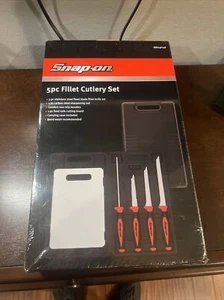 Snap On Tools 5-PC Fillet Cutlery Set SSX24P118 NEW SEALED - Picture 1 of 3