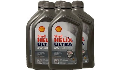 Shell Helix Ultra 5W30 5x1 Liter MB 229.5 RN0700 RN0710 Motoröl - Bild 1 von 3
