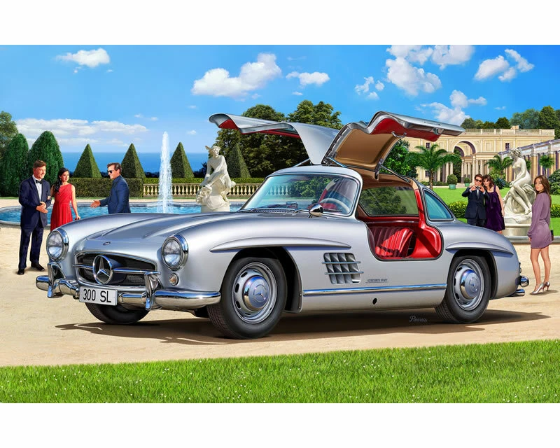 Revell 07657 Mercedes Benz 300 SL 1 12 modellismo