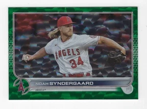 Actualización Topps 2022 #US128 Noah Syndergaard lámina verde paralelo #'d 403/499 - Imagen 1 de 2