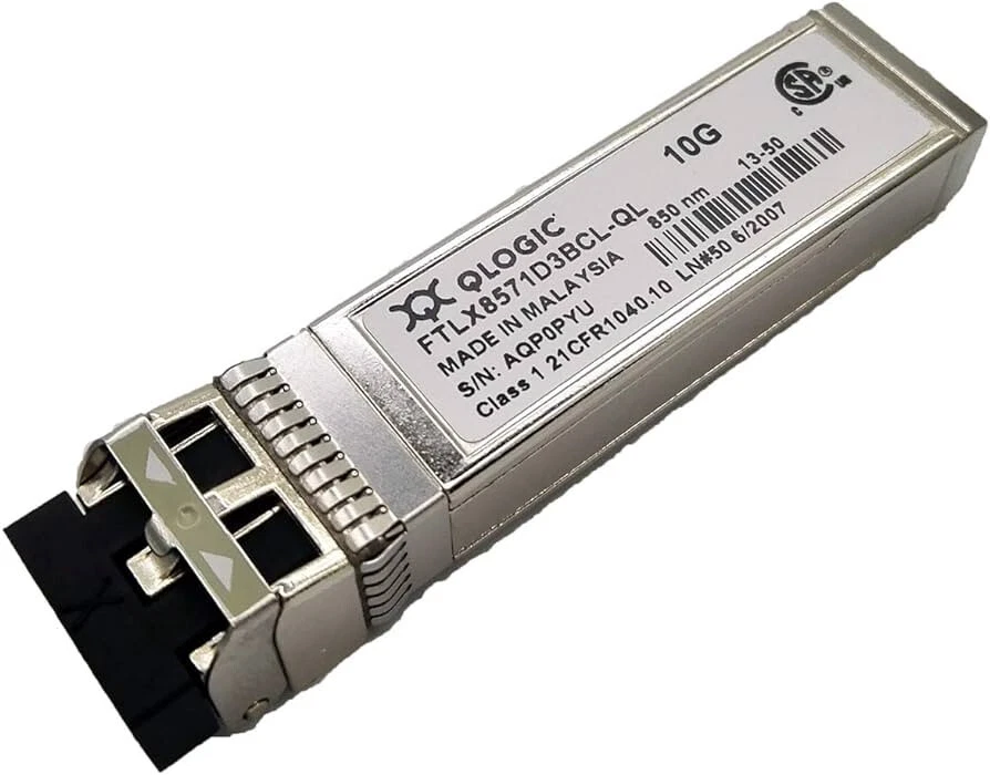 NEW Dell QLogic 10GB/s Duplex SFP+ Fiber Transceiver FTLX8571D3BCL-QL 693C5 - Image 1 of 1