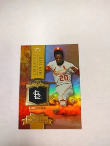 2013 Topps Gold Foil Lou Brock #ch-14 (PWE) - Picture 1 of 2