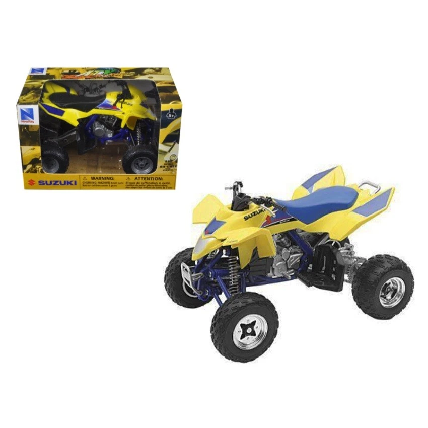 NewRay Suzuki QUADRACER R450 R 450 Yellow Yellow Quad ATV 1 12