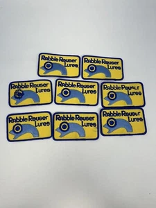 Lote De 8 Parches Chaqueta Sombrero Torneo De Pesca Años 80 Torneo Rabble Rouser Nuevo De Lote Antiguo - Imagen 1 de 3