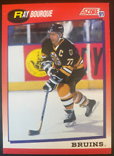 Ray BOURQUE 1991-92 Score Canadian Bilingue HOF #50 Boston Bruins
