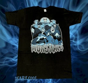 New Scooby Doo Monsters Mystery Inc Mens Vintage Throwback T-Shirt - Picture 1 of 2