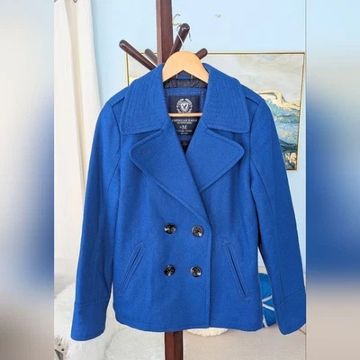Vintage American Outfitters Wool Pea Coat/Blazer  Size M Woman's - Image 1 of 4