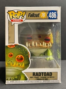 Funko Pop!  Radtoad  #486  Fallout 76  Vinyl Figure  DV-776 - Picture 1 of 7