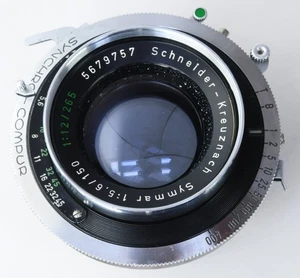 SCHNEIDER Symmar 150mm 5.6 + Synchro Compur 1 - Picture 1 of 6