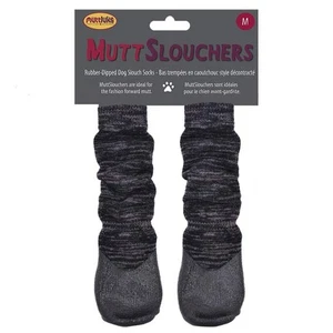 , MuttSlouchers Rubber-Dipped Slouch Socks for Dogs - 4 Socks - Picture 1 of 3