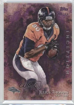 2014 Topps Inception Purple /99 Julius Thomas #27 - Image 1 of 2