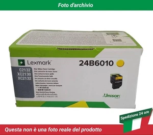 24B6010 Lexmark XC2132 Cartuccia del Toner Giallo - Zdjęcie 1 z 4