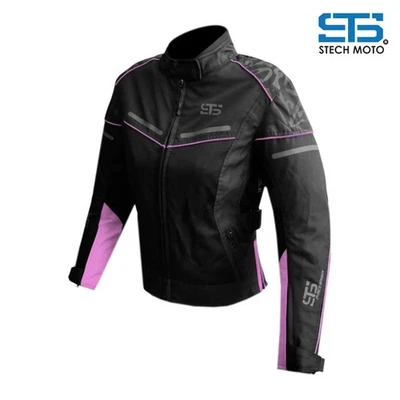 Giubbotto da Moto estivo in tessuto da donna Stechmoto ST 001 AIR H2Out - Immagine 1 di 2