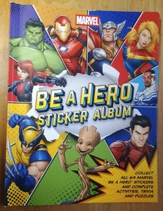 2025 Loblaws Marvel Be A Hero Sticker Album - COMPLETE SET of 64 with book incl. - Bild 1 von 17