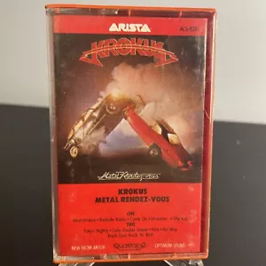 KROKUS Cassette Tape. Metal RENDEZ-VOUS. Tested. 1980 - Picture 1 of 7