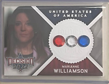 MARIANNE WILLIAMSON 2022 DECISION POLITICAL GEM STONE CARD AMERICAN AUTHOR