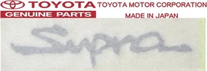 TOYOTA Genuine 93-02 JZA80 SUPRA MK4 Rear Sticker Badge Emblem JDM - Picture 1 of 1
