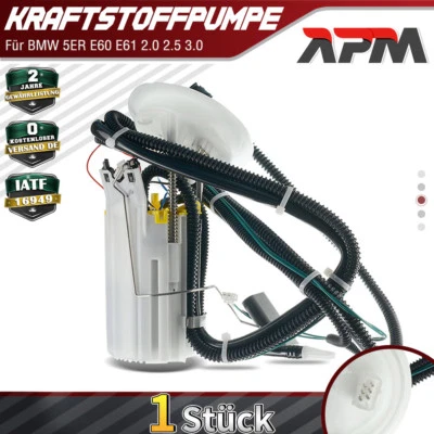 Kraftstoffpumpe Dieselpumpe für BMW 5ER E60 E61 520d 525d 530d 535d 2.0 2.5 3.0L - Bild 1 von 4