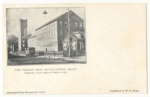 Postal NAUGATUCK CT Lunch Wagon COMER en Phoenix Shop ca1903 - RARA - Imagen 1 de 2