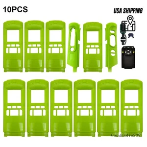 Lot 10 Green Repair Front Housing Case for APX6000 APX8000 M2 Radio - Zdjęcie 1 z 2