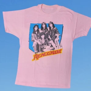Vintage 1986 Renegade Tshirt North American Tour Single Stitch Size Small - Picture 1 of 8