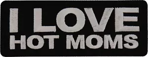 Parche I Love Hot Moms - 4x1,5 pulgadas - P7709 - Imagen 1 de 5