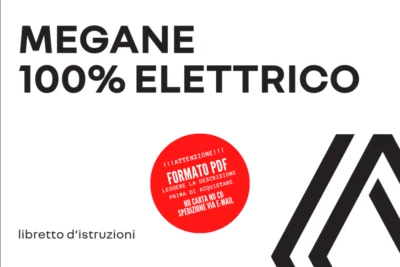 Libretto manuale istruzioni uso manutenzione PDF Renault Megane e-tech elettrico - Immagine 1 di 4
