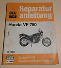 Manual de Reparaciones Yamaha VF 750 , Desde Año 1982