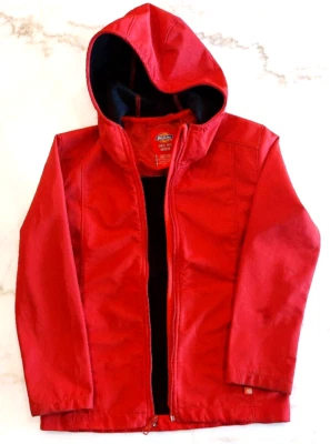 Dickies Unisex Kids Medium 8-10 Red Fleece Lined Utility Work Jacket Boys/Girls - Image 1 of 4
