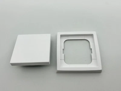 Busch-Jaeger Future Linear 1-fach Rahmen + Wippe Set Studioweiß weiß neu - Bild 1 von 2