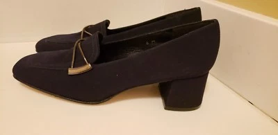 Bandolino 6 Dark Blue Pumps heels Women's Shoe Italy - Image 1 of 4