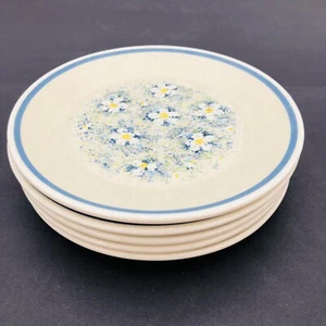 Juego de 5 gotas de rocío Lenox Temperware 6 3/8" placas de pan y mantequilla flores - Imagen 1 de 12
