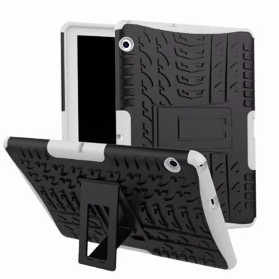 For Huawei Mediapad T3 9.6 T5 10.1/M5 Lite/SE Case Armor Rugged Stand Hard Cover - Image 1 of 4
