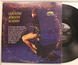 Country Johnny Mathis Lp Come Home To My Heart On Little Darlin - Vg / Vg+ To - Picture 1 of 1