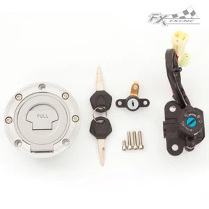 Juego de llaves de cañón de interruptor de encendido para Yamaha YZF R6 2003 2004 2005 YZFR1 2002-2003 - Imagen 1 de 8