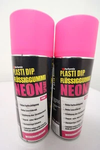 2x Plasti Dip Spray 400 ml Neon Pink Sprühfolie Original Flüssiggummi Händler - Bild 1 von 1