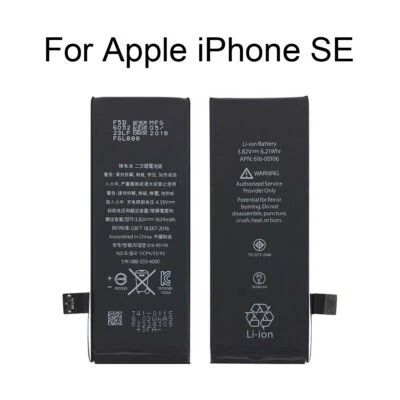 Celda de batería interna de iones de litio de repuesto 1624 mAH para iPhone SE 1ª generación 2016 EE. UU. Foto 1 de 4