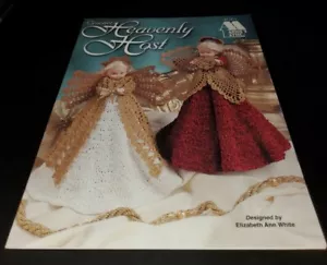 AB7 ANNIE'S ATTIC 1998, HEAVENLY HOST CROCHET PATTERN LEAFLET - 5 DESIGNS - Picture 1 of 2