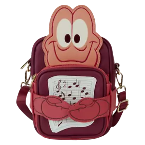 Bolso Bandolera Disney La Sirenita Sebastián con Monedero Loungefly - Imagen 1 de 7