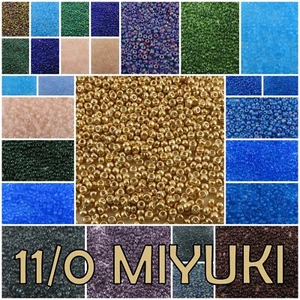 11/0 23 g Miyuki Round Seed Beads #148-193 - Picture 1 of 31