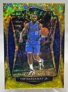Tim Hardaway Jr. 2020-21 Select Premier Level Gold Disco Prizm #09/10 Mavericks - Picture 1 of 5