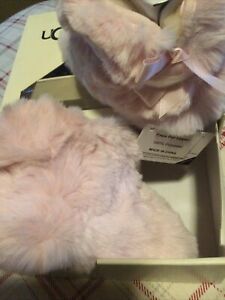 UGG Pink Jesse Bow II Fluff Boot Baby Girl Size 2-3 6-12 Months 10944931 Bootie