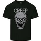 Creep Human Skull Gothic Rock Musik Metall Herren Baumwolle T-Shirt Top