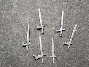 Warhammer 40k Sisters of Silence Executioner Greatblades Bits Lot, F173 - Picture 1 of 4
