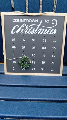 Christmas Countdown Calendar For Any Year - Image 1 of 4
