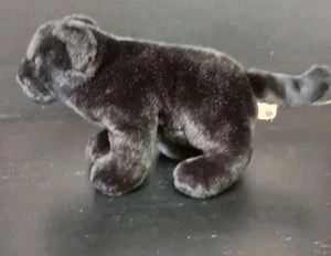 Peluche Pantera Nera Occhi di Teal Peluche Realistico 12" - Foto 1 di 7