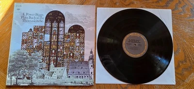 E. Power Biggs Plays Bach In The Thomaskirche (1971 vinyl LP) Columbia KM30648 Foto 1 de 2