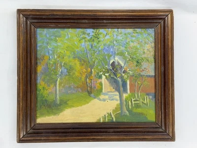 Paisaje firmado B C Bates - óleo sobre lienzo - enmarcado Foto 1 de 3