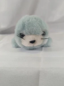 Juguete de peluche de colección Puffkins Slick the Seal coleccionable con etiqueta - Imagen 1 de 7