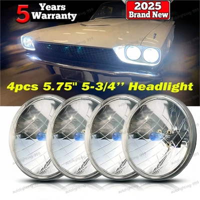 5 3/4" 5.75 inch LED High/Low Headlight Lamp For Dodge Challenger 1970-1974 - Image 1 of 4